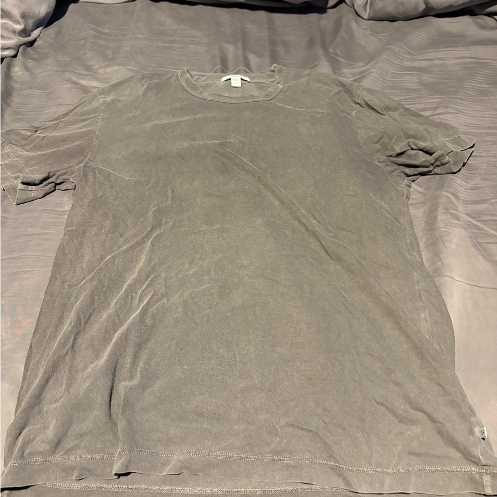 James Perse charcoal grey t shirt size s